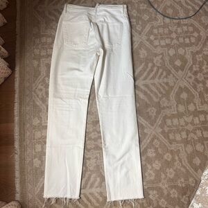 Agolde Criss Cross Straight Leg Jeans